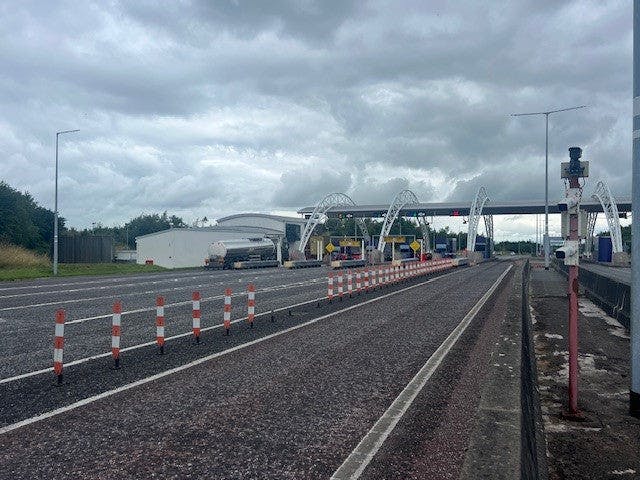 Condonstown Toll Plaza Upgrades with Quick-Flex Bollards for Enhanced Safety