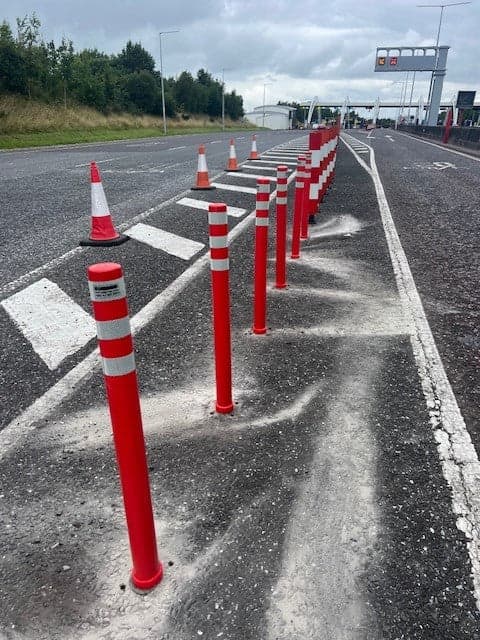 Condonstown Toll Plaza Upgrades with Quick-Flex Bollards for Enhanced Safety