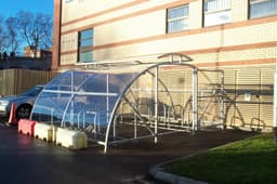 Fórsa E120C Bike Shelter Compound (20 bikes) - E120C